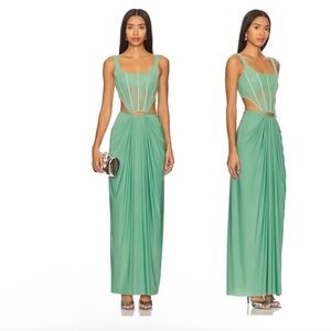 berta dress in burgundy deme by gabriella Suzie
